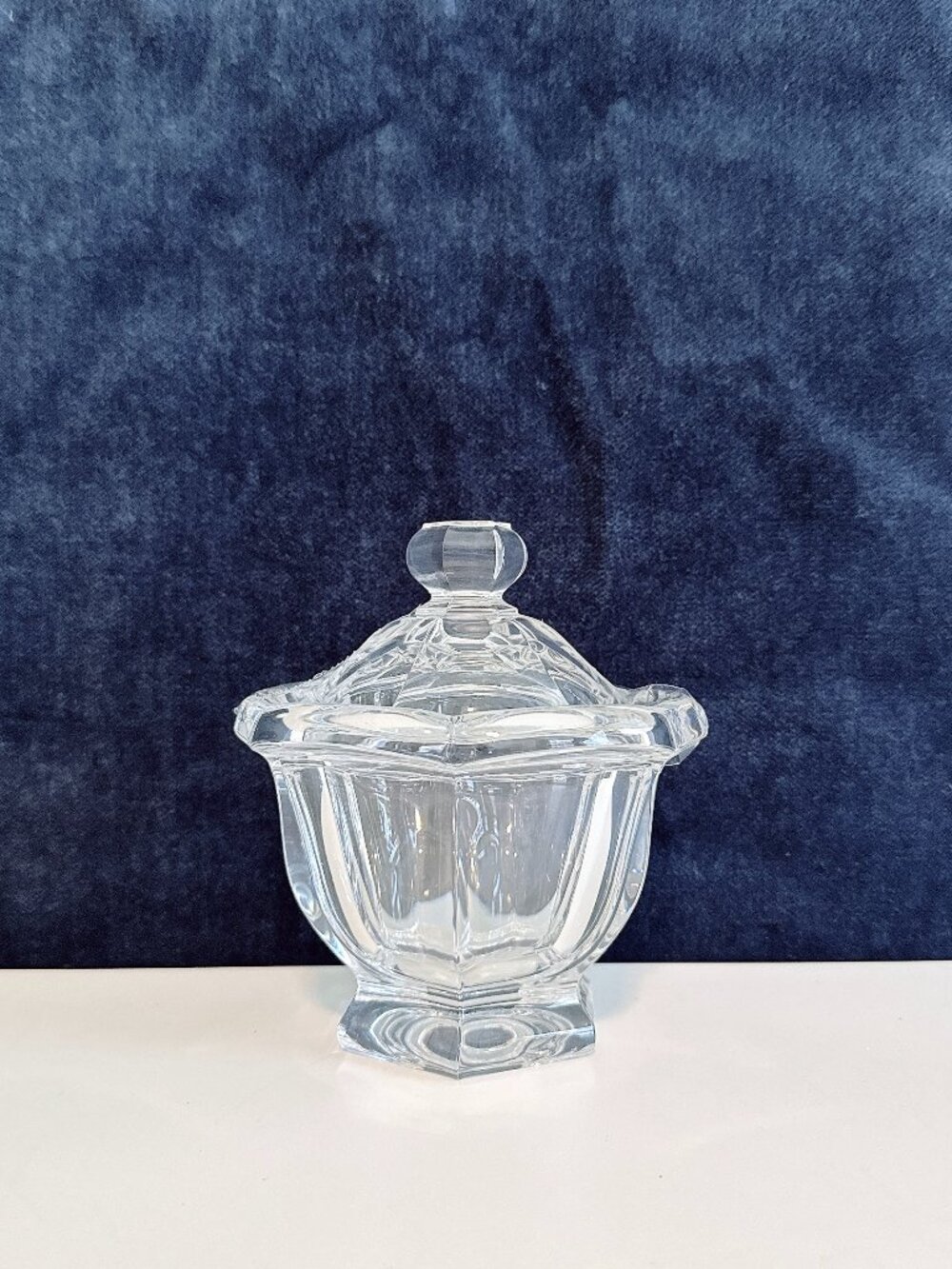 BACCARAT CRYSTAL HARCOURT MISSOURI LIDDED CANDY DISH JAM JAR